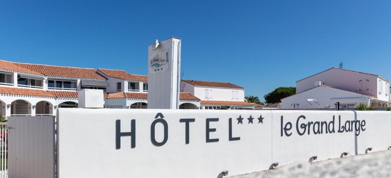 Hotel Restaurant Le Grand Large - Face A La Plage - Ile De Re Rivedoux-Plage Εξωτερικό φωτογραφία
