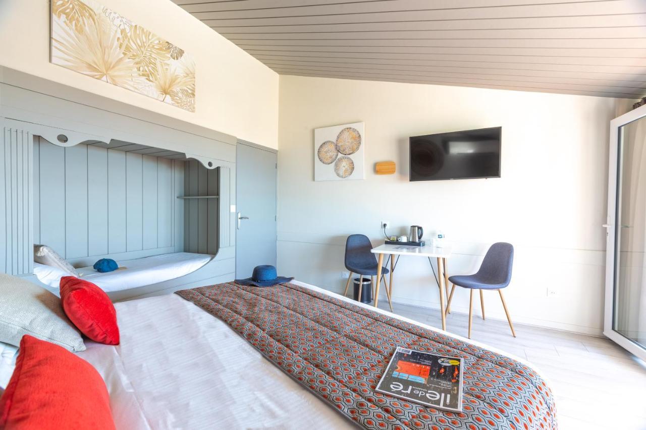 Hotel Restaurant Le Grand Large - Face A La Plage - Ile De Re Rivedoux-Plage Εξωτερικό φωτογραφία