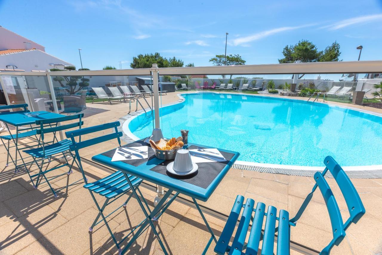 Hotel Restaurant Le Grand Large - Face A La Plage - Ile De Re Rivedoux-Plage Εξωτερικό φωτογραφία