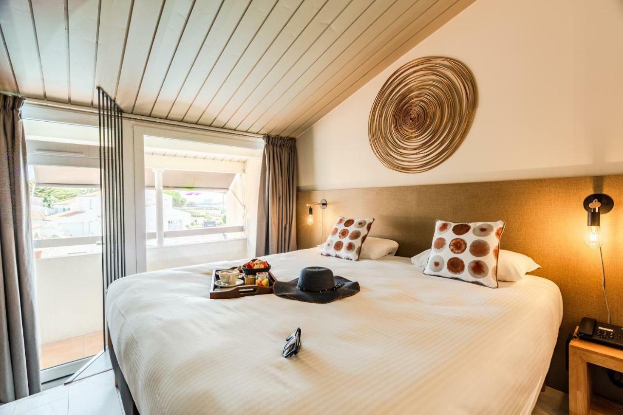 Hotel Restaurant Le Grand Large - Face A La Plage - Ile De Re Rivedoux-Plage Εξωτερικό φωτογραφία