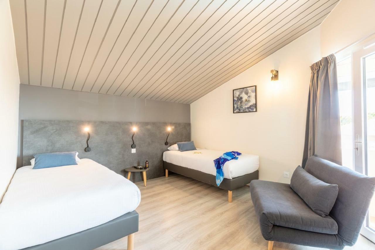 Hotel Restaurant Le Grand Large - Face A La Plage - Ile De Re Rivedoux-Plage Εξωτερικό φωτογραφία